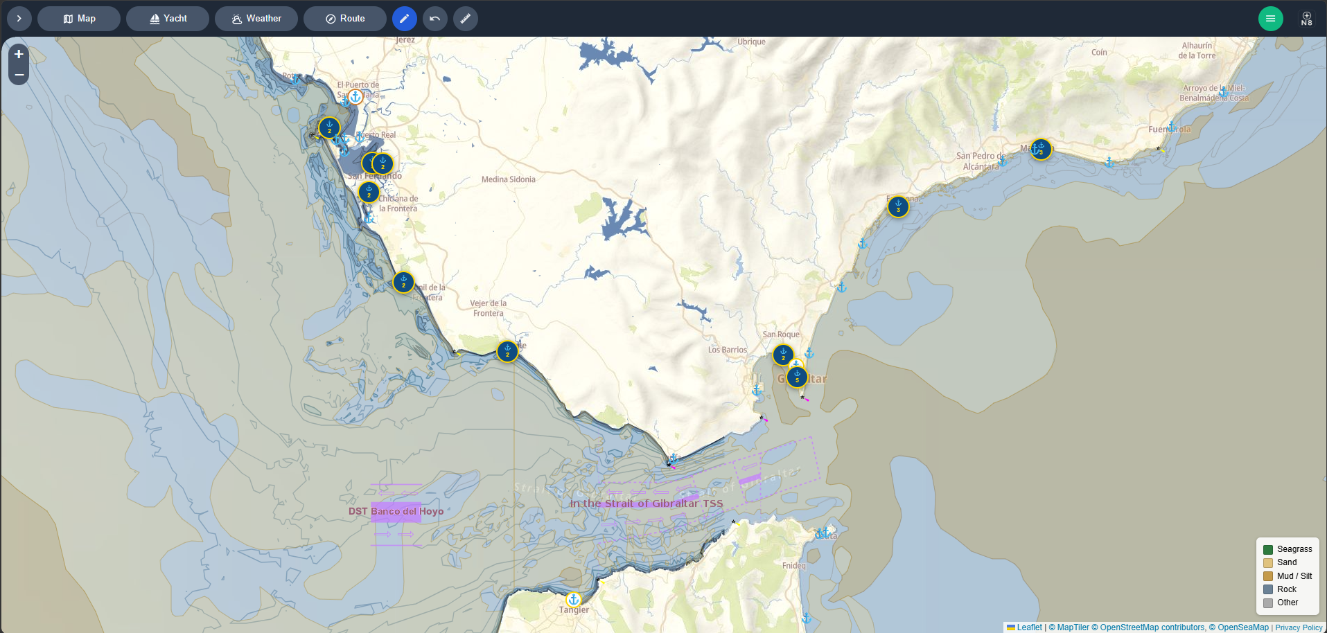 Seabed information critical for anchoring